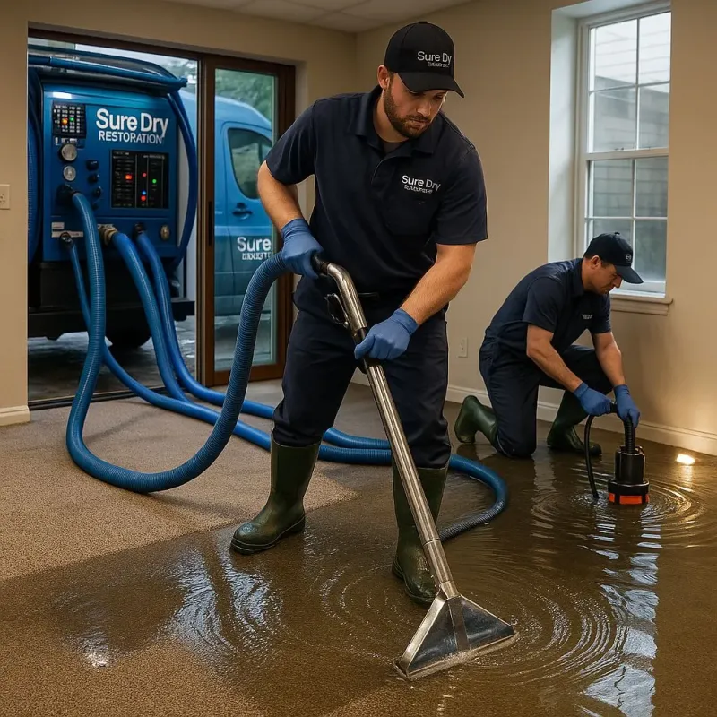 Water Extraction and Removal process in Senoia, GA